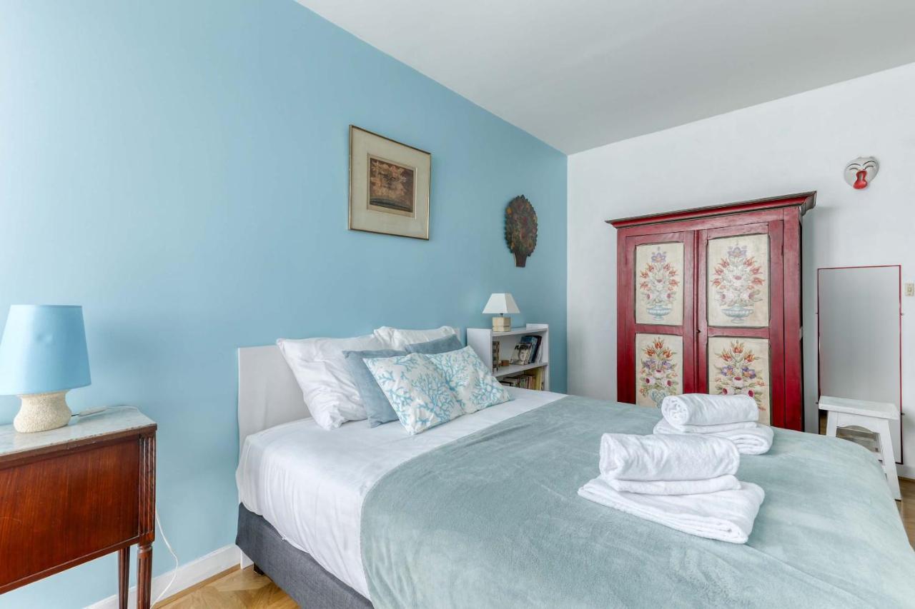 Large And Bright 2 Bdrs Flat With View - Paris 20 Apartment Luaran gambar
