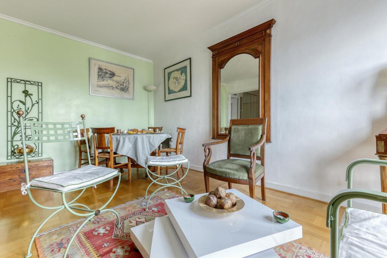 Large And Bright 2 Bdrs Flat With View - Paris 20 Apartment Luaran gambar